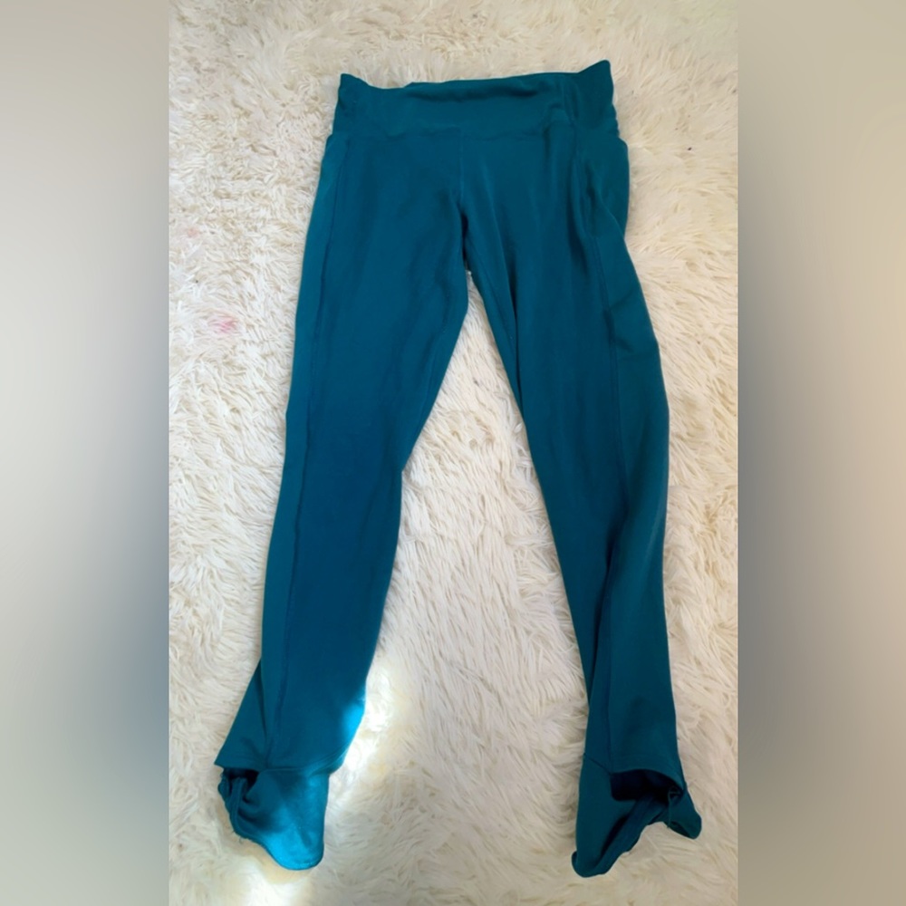 ALL IN MOTION Target brand Teal-Blue leggings size M